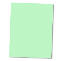 Letter Size Carbon Copy Paper CFB Green