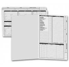 Real Estate Folder Right Panel List Legal Size Gray