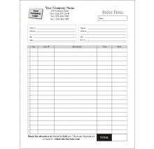 Multi Purpose Order Form, Item #4397