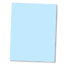 Letter Size Carbon Copy Paper CB Blue