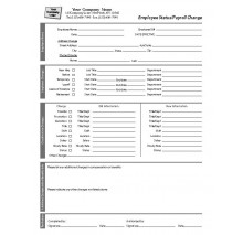 Payroll Change Form, Item # 6702