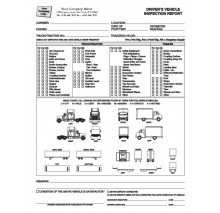 Truck / Trailer Condition Report Form, Item #6740