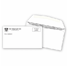 6 3/4 Envelope, 24lb. White Wove Stock, Item # 5814