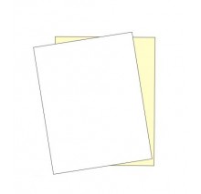 8-1/2 x 11" Laser Carbonless 2 Part Paper, item #5887C 