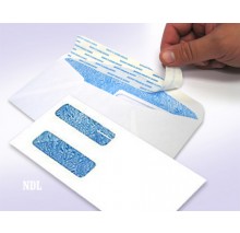 Quickbooks Double Window Security Peel & Seal Envelopes 