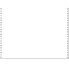 14-7/8 X 11" Continuous Paper, 20# White, 1 Part, Side Perfs