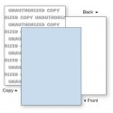 1 Sided Security Paper, Item #04540 