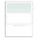 Green Pressure Seal Check , Z Fold, Item #1631
