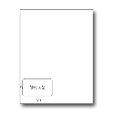 Integrated Label Form, 1 Label  3-1/2" x 2 on the Bottom
