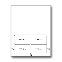 Integrated Label Form, 4 Labels 3-1/2" x 2 on the Bottom
