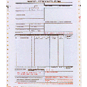 6 Part Continuous Shipper's Letter of Instructions/Export