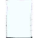9-1/2 x 14" Pin Feed Paper 15# White, 2 Part, Side Perfs