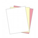 8-1/2 x 11" Laser Carbonless 3 Part Paper, Straight, item #5909S