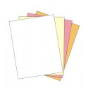 8-1/2 x 11" Laser Carbonless 4 Part Paper, item #5915