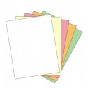 8-1/2 x 11" Laser Carbonless 5 Part Paper, item #5930
