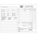 Order Form For HVAC,  Item #6300