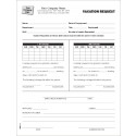 Vacation Request NCR Form, Item #6701