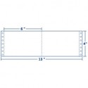 Blank Continuous Index Cards, 6x4" 2 Wide 