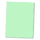 Letter Size Carbon Copy Paper CFB Green