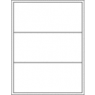 8" x 3.5" Label    Standard Matte White, 100 Sheets (300 labels)