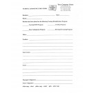 Nursing Communication Form, Item #5906
