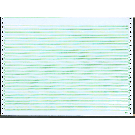 10-5/8 x 11" Okidata Paper, 6" Green Bar, 1 Part, No Side Perfs