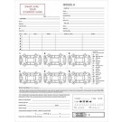 Blank Auto Bill of Lading with Invoice