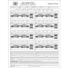Vehicle Inspection Form with 8 Cars, Item #7559