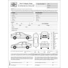 Auto Transport Bill of Lading with 1 Car, Item #7583