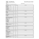 Daily Forklift Inspection Checklist, Item #9807