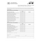 Pre-use Inspection Checklist - Rough Terrain Forklift, Item #9812