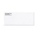 #10 Envelope, 24lb. White Wove Stock, Item # 5810