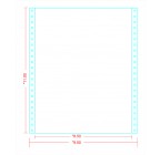 9-1/2 x 11" Braille Paper, Unpunched