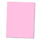 Letter Size Carbon Copy Paper CB Pink