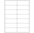 4 x 1.5" Label              Standard Matte White, 100 Sheets (1,400 labels) 