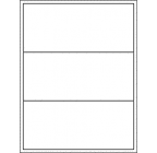 8" x 3.5" Label    Standard Matte White, 100 Sheets (300 labels)