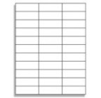 2-5/6" x 1" Label         Standard Matte White, 100 Sheets (3,300 labels) 