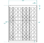 1x1" Price Label                  Standard Matte White, 100 Sheets (8,000 labels) 