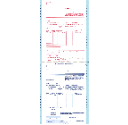 9-1/2 x 24 6 Part Continuous International Air Waybill 