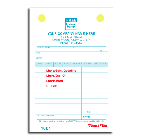 Service Station Register Forms - Small Classic, Item #608