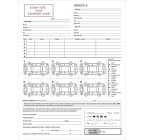 Blank Auto Bill of Lading with Invoice