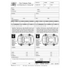 Auto Condition Form with 2 Cars, Item #7603