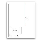 Integrated Label Form, 1 Label 4 x 2-1/2on Left